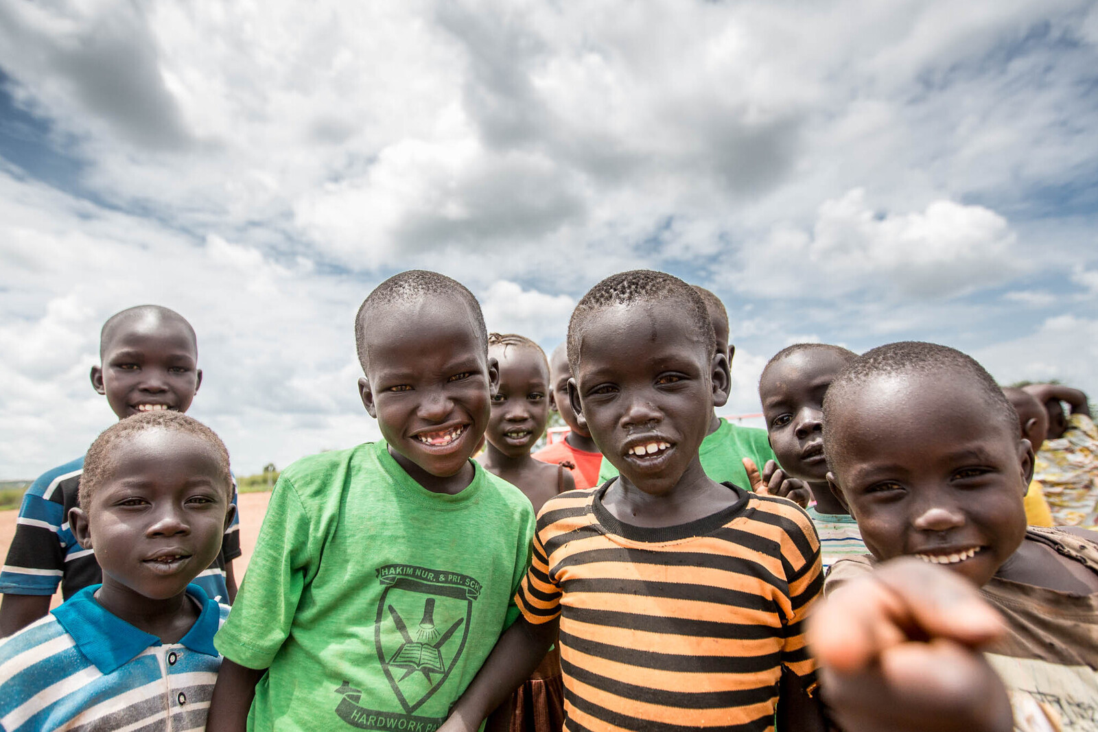 Kinder in Uganda – sie sind aus dem Südsudan geflohen