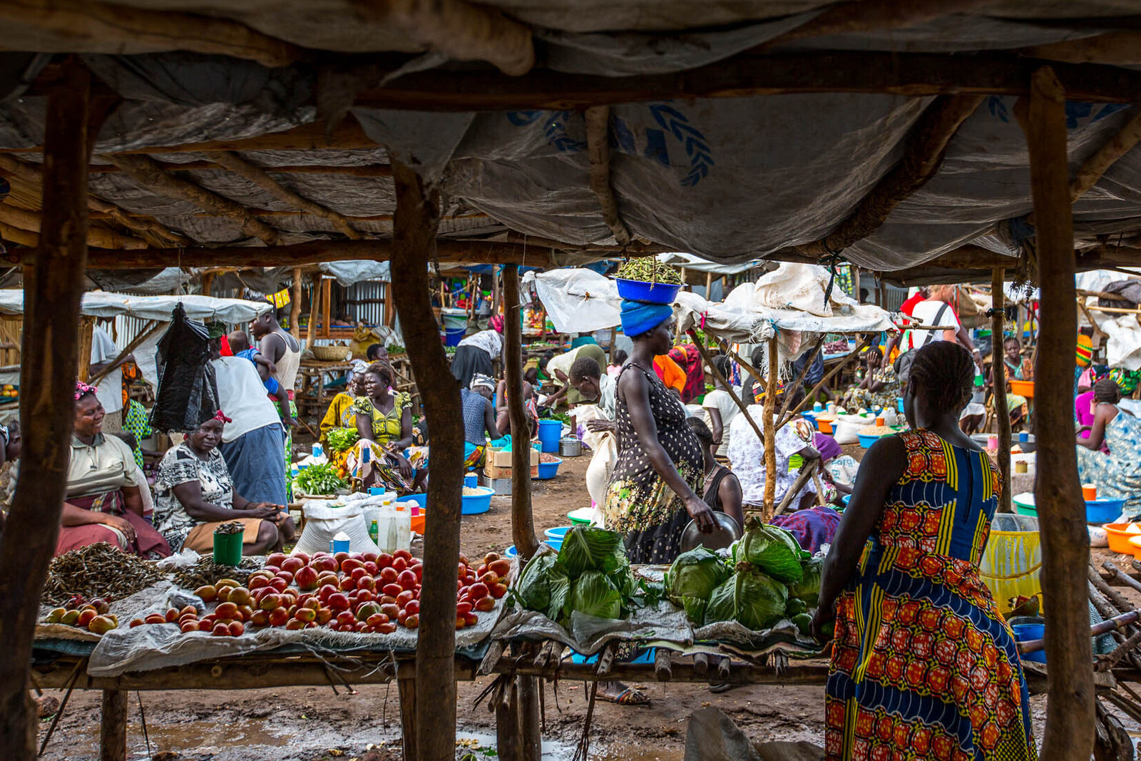 Ein Markt in Uganda (Symbolbild)
