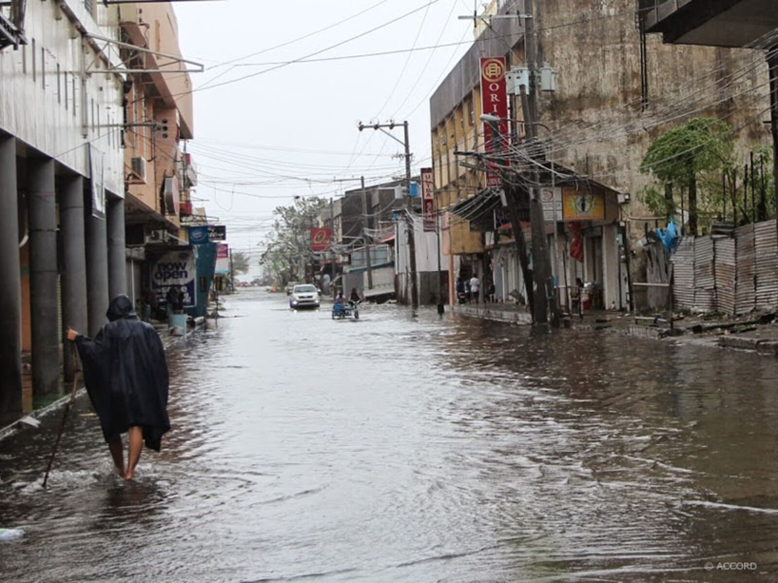 Das Ausmaß der Überschwemmungen hielt sich in Tacloban glücklicherweise in Grenzen. Andere Regionen waren deutlich stärker von den Wassermassen betroffen.