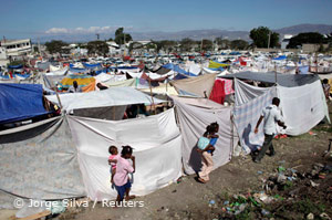 Haiti: Notlager