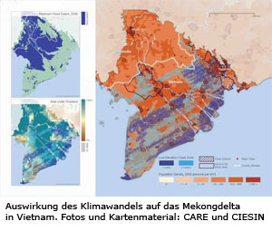 Klimawandel Karte