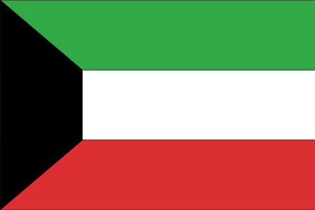 Flagge Kuwait