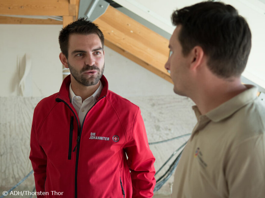 061-bs-hochwasser-okt-61 Während des Hochwassers wurden die Kinder auf drei verschiedene Standorte verteilt