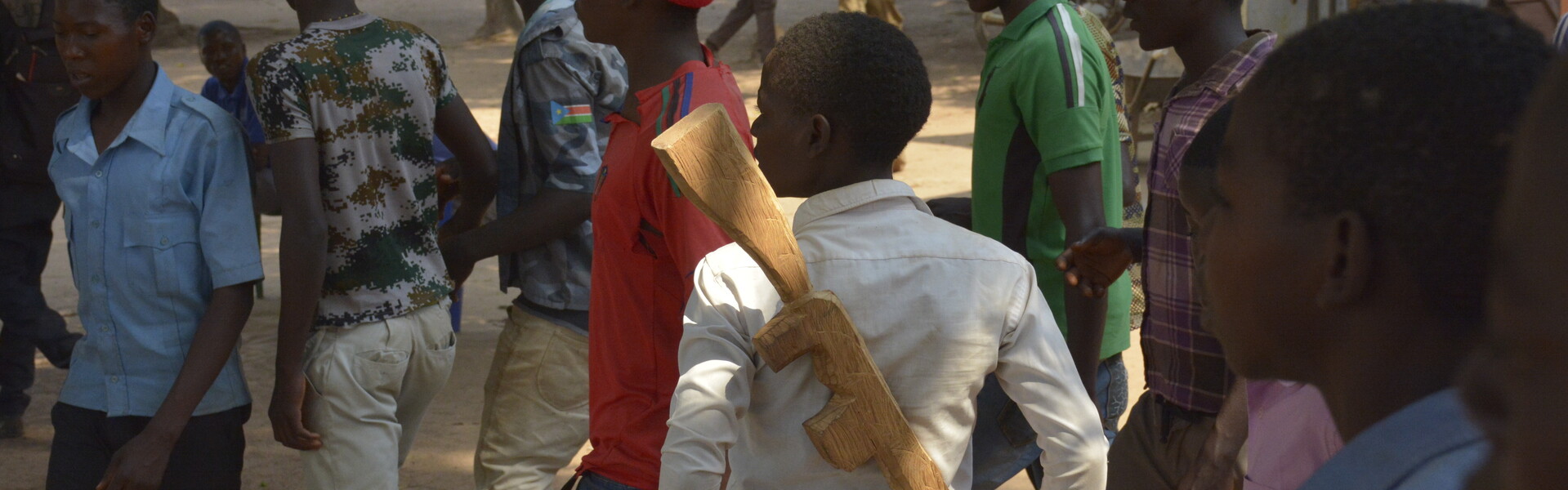 Im Südsudan lernen ehemalige Kindersoldaten, sich wieder in die Gesellschaft einzugliedern