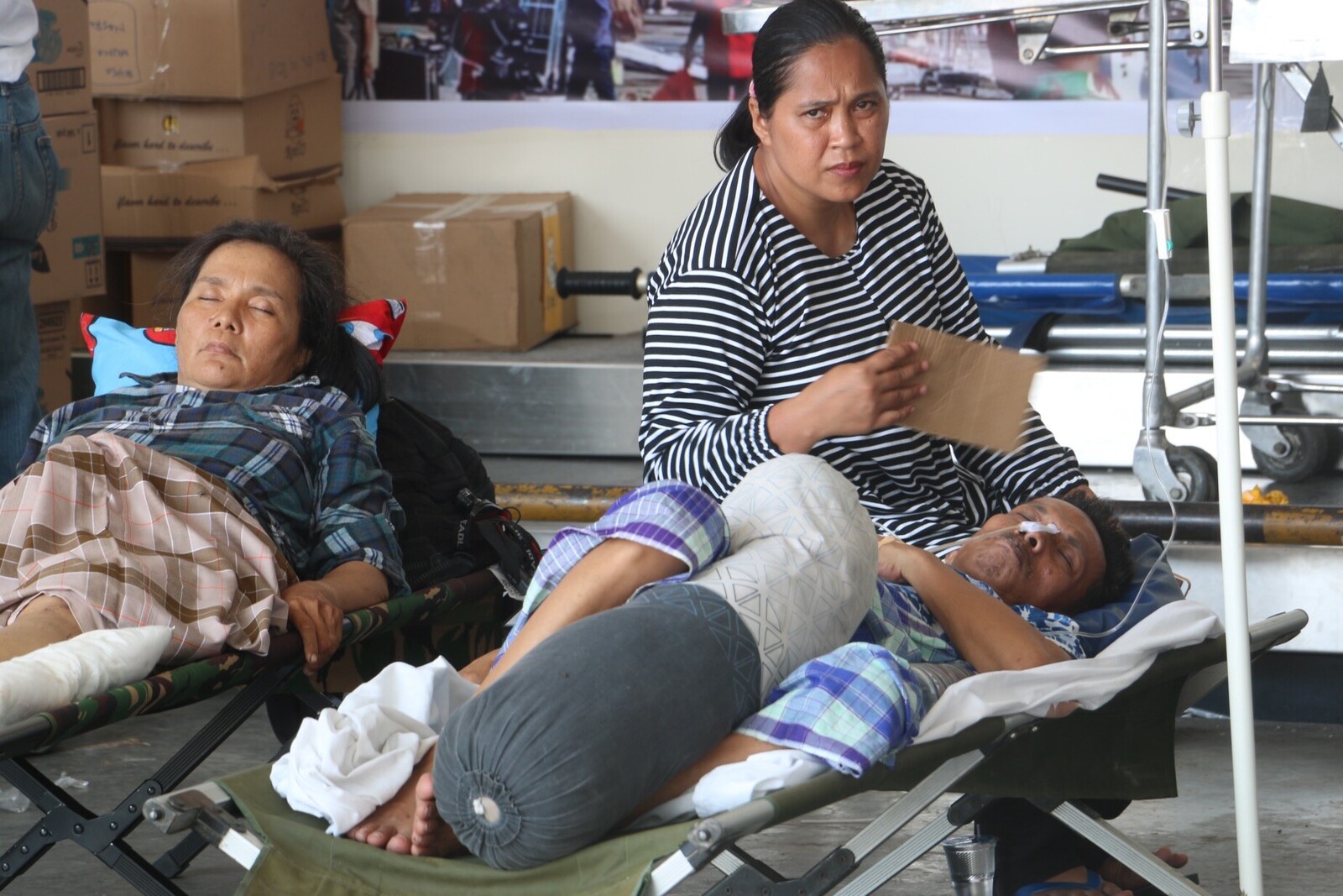 Tausende Menschen sind bei der Naturkatastrophe auf Sulawesi verletzt worden