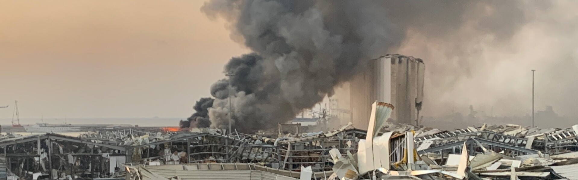 Explosion im Hafen von Beirut am 4. August 2020