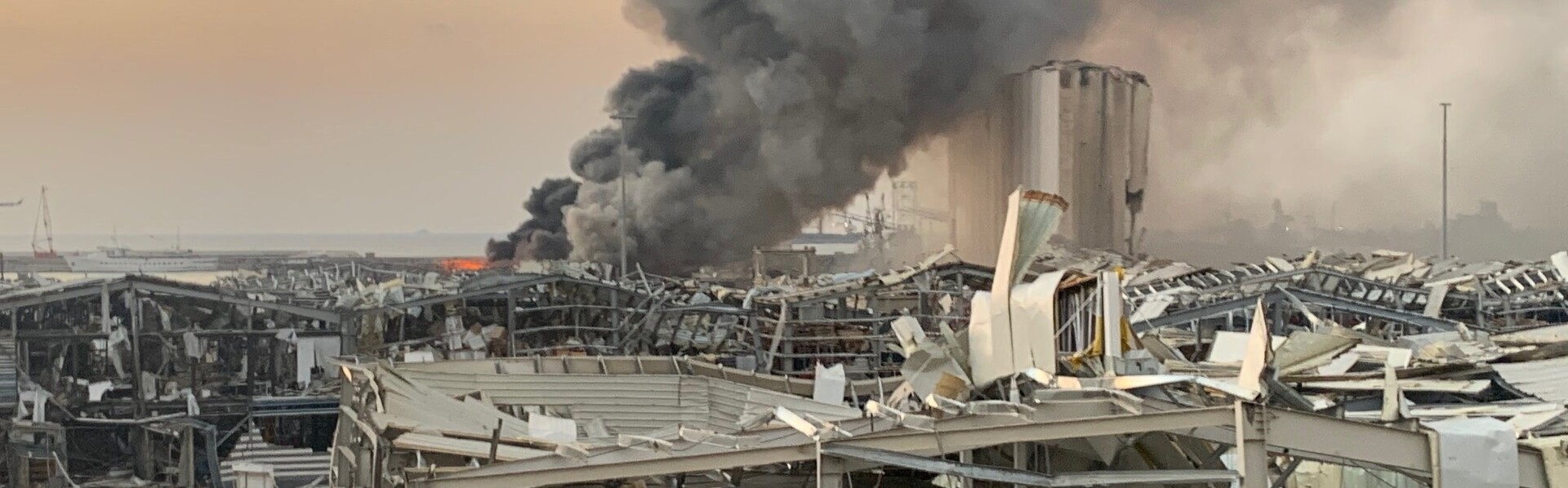 Explosion im Hafen von Beirut am 4. August 2020