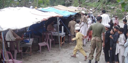 Flut Pakistan: Mobile Klinik