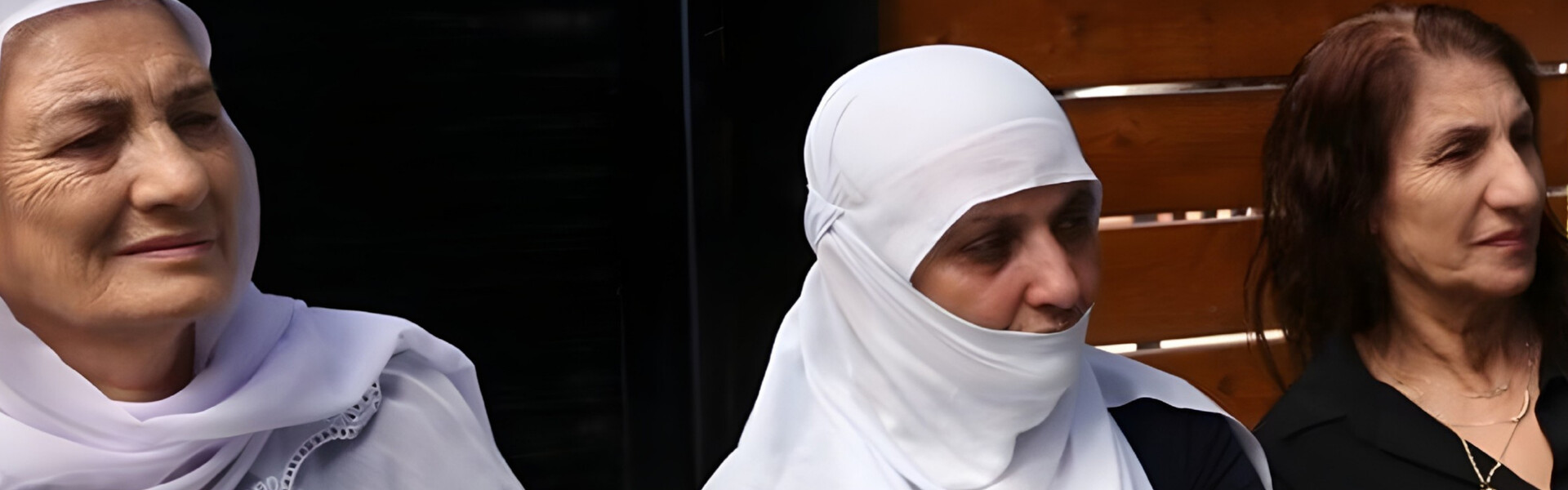 Drei Teilnehmerinnen eines Hilfsprojekts in Syrien