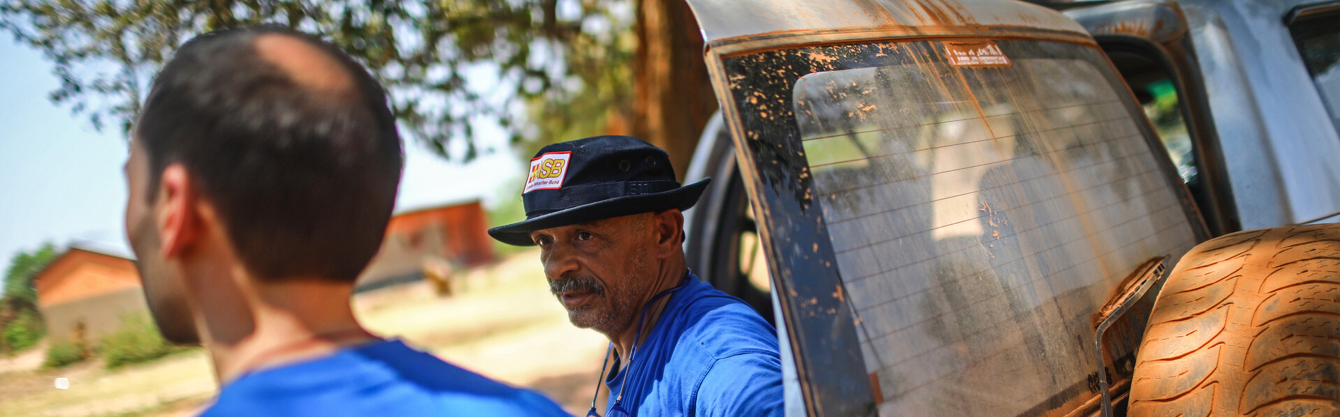 Helfer der ASB FAST Teams bei ihrem Einsatz in Sambia