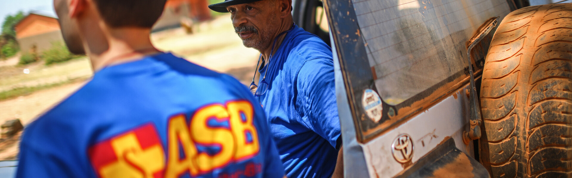Helfer der ASB FAST Teams bei ihrem Einsatz in Sambia