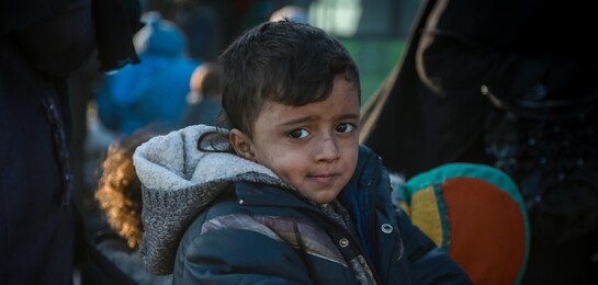 Ein syrisches Kind