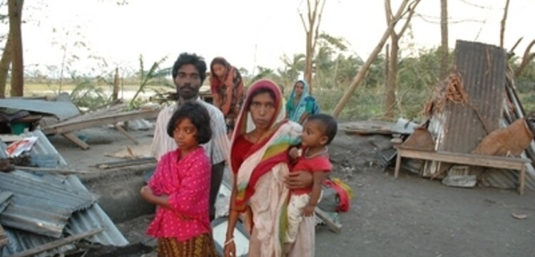 Zyklon Bangladesch: Familie