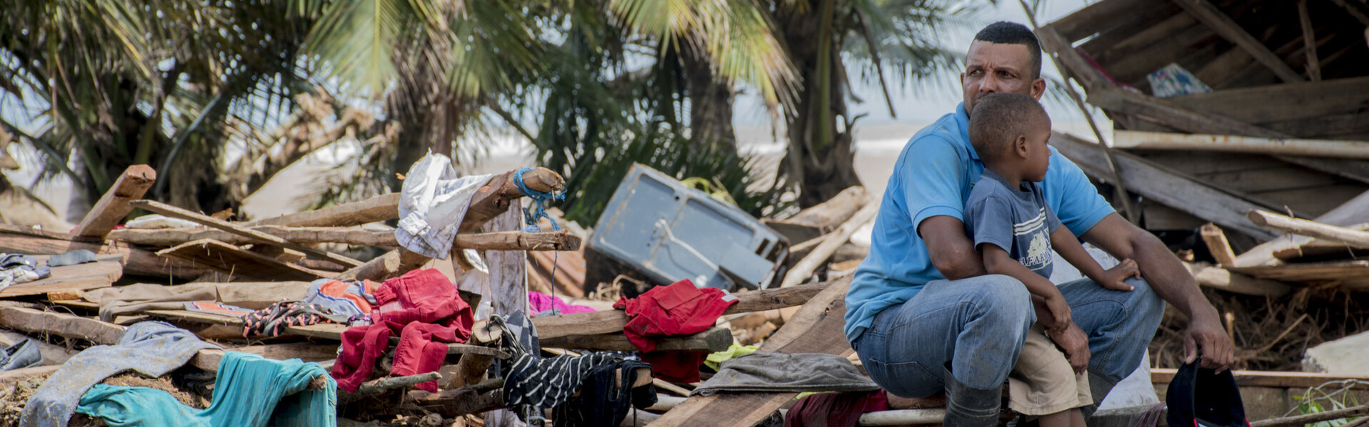Zerstörung nach Hurrikan in der Karibik (Archivbild)