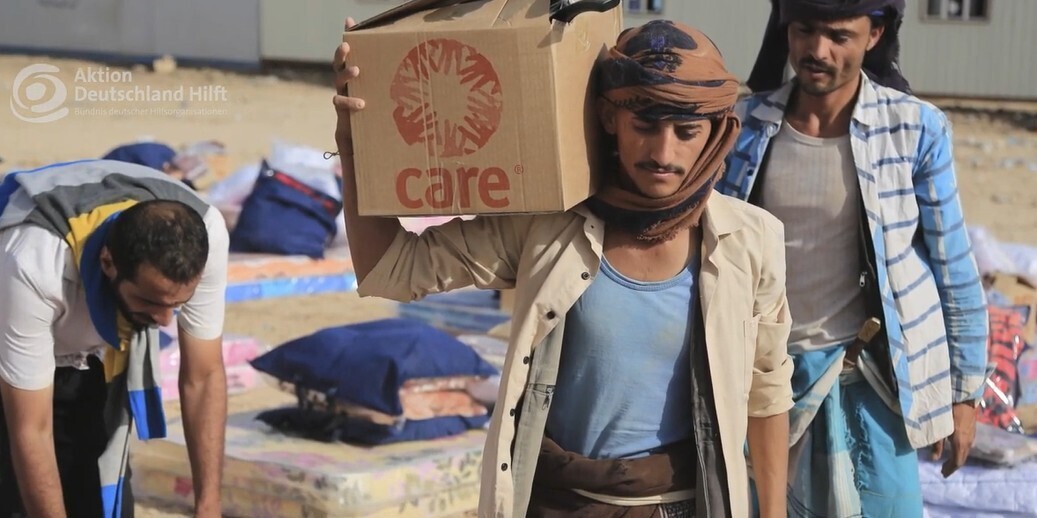 Im Jemen erreichen Hilfslieferungen von CARE die Menschen