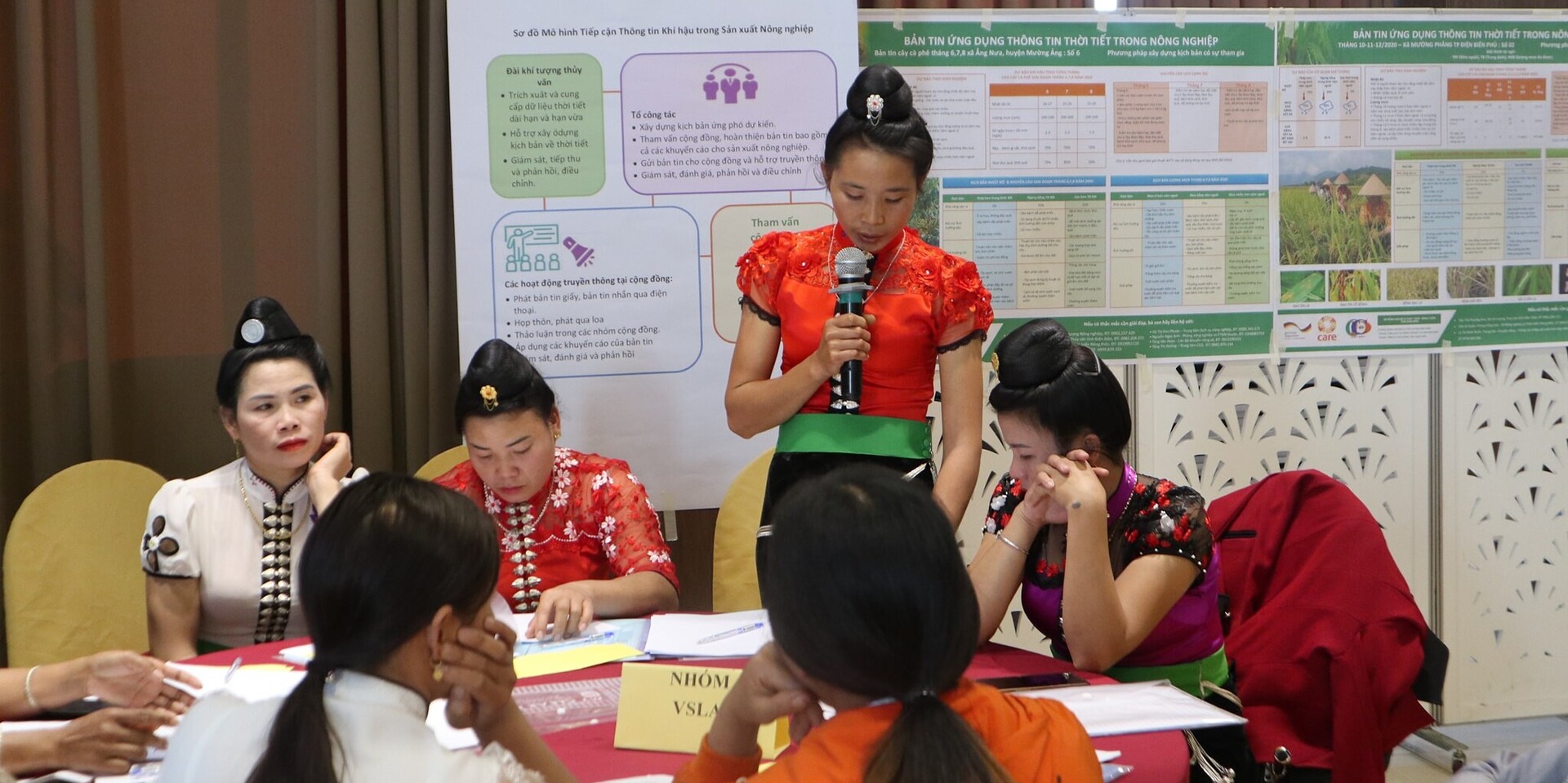 Frauen in Vietnam entwickeln in Workshops klimaangepasste Anbaumethoden 