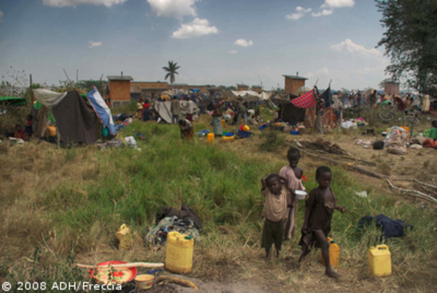 Kongo: Flüchtlingscamp in Ishasha
