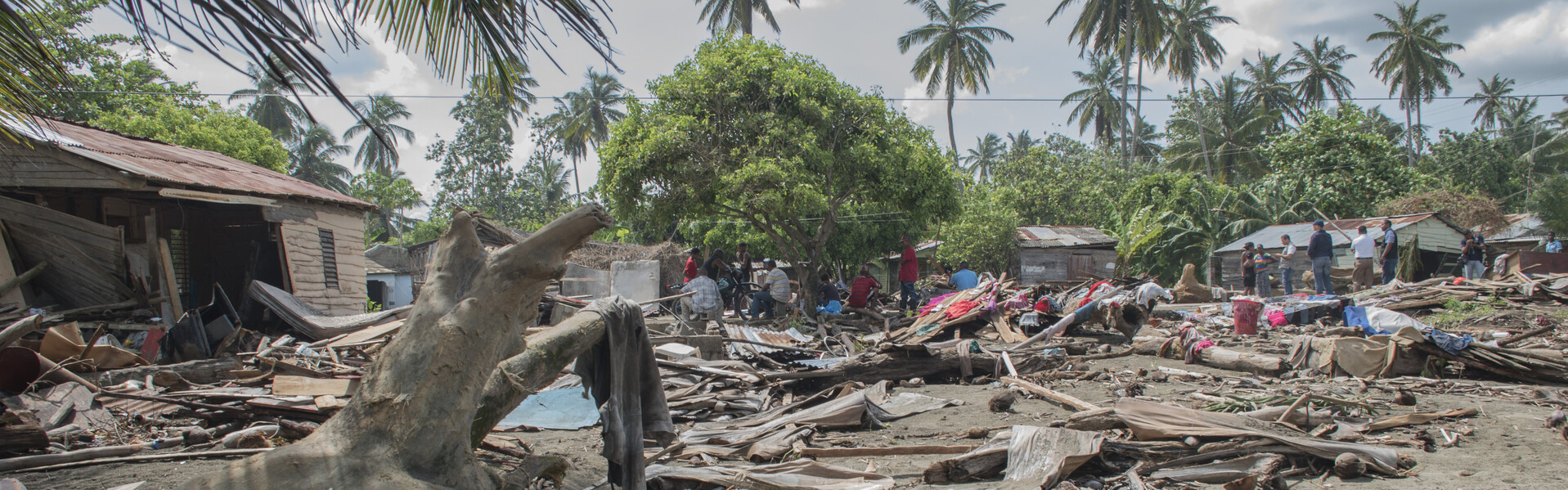 Auch in der Dominikanischen Republik hat Hurrikan Irma Schäden verursacht