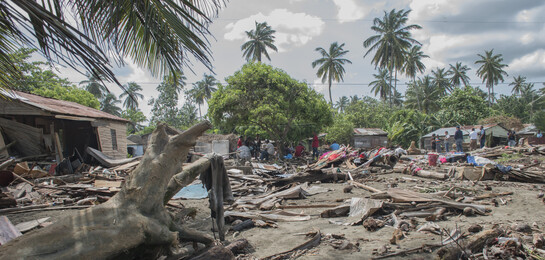 Auch in der Dominikanischen Republik hat Hurrikan Irma Schäden verursacht
