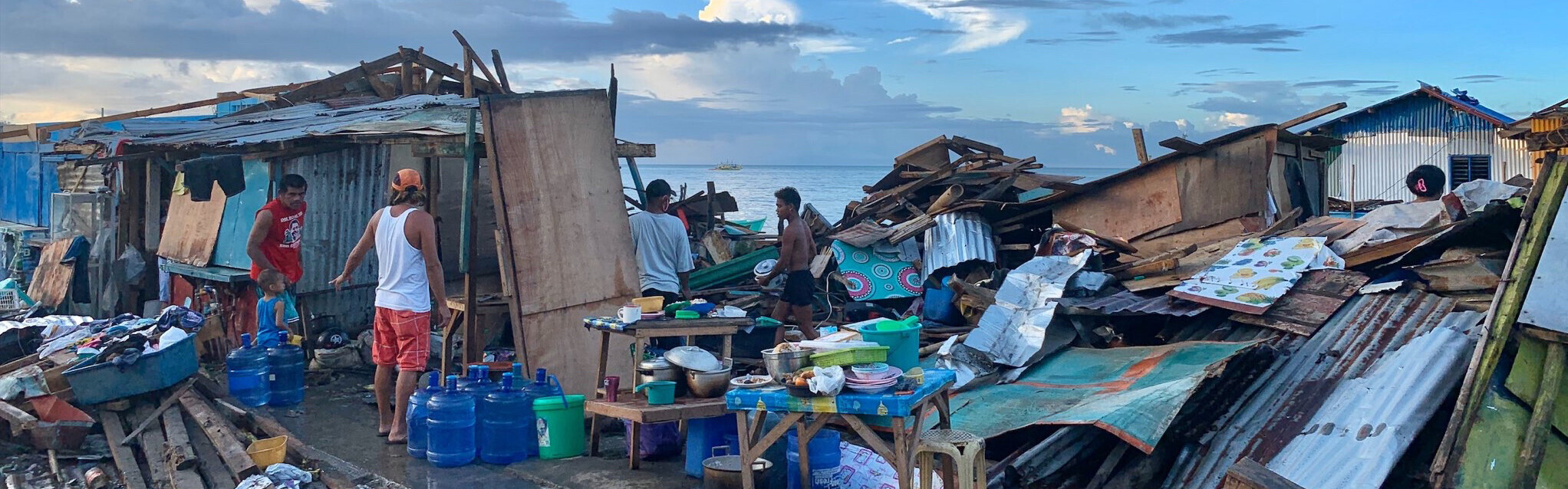 Durch Taifun Rai verloren Hunderttausende Menschen ihr Zuhause