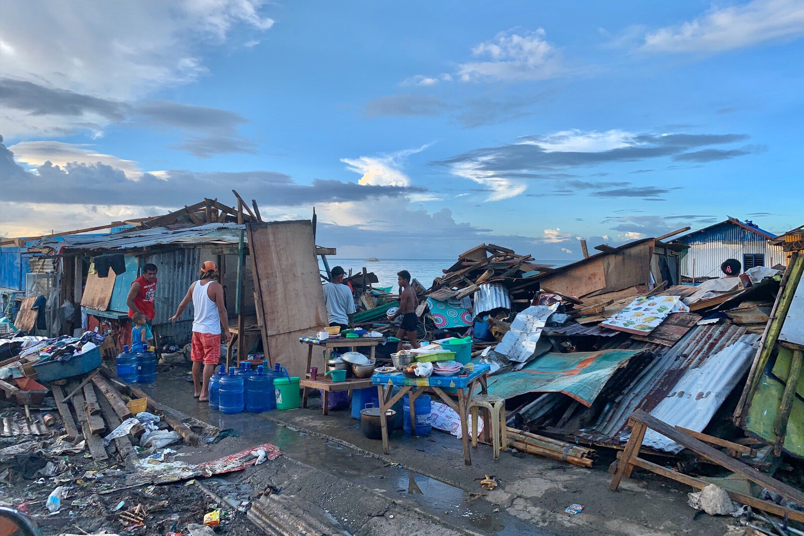 Durch Taifun Rai verloren Hunderttausende Menschen ihr Zuhause