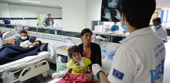 erdbeben nepal medizinische hilfe