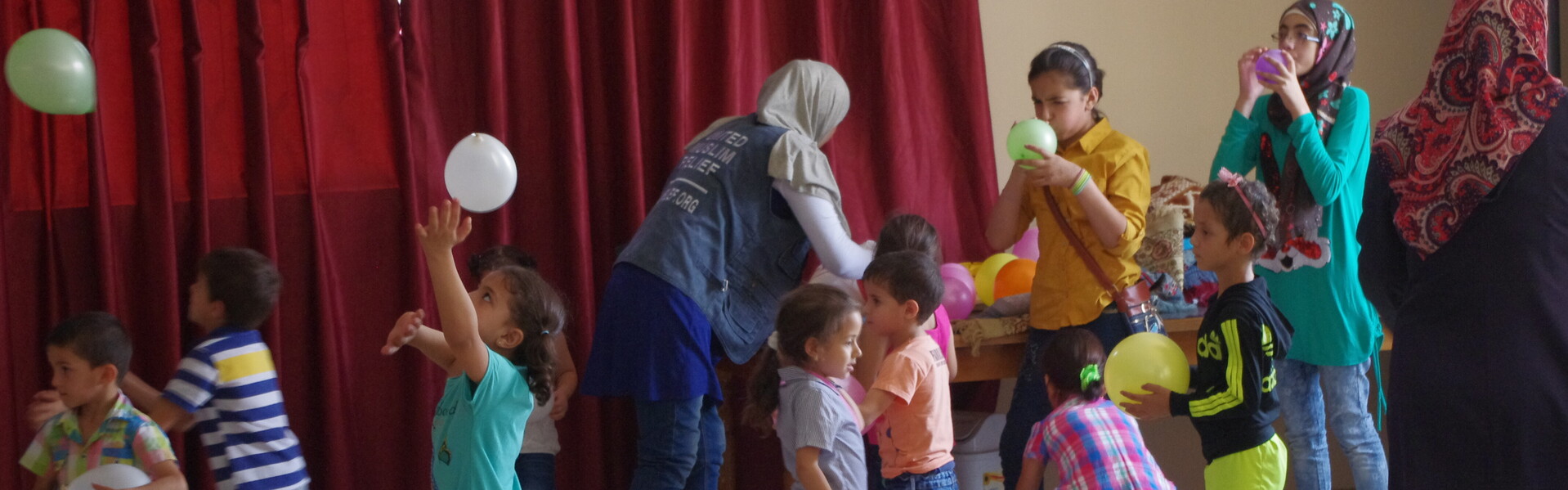 Johanniter helfen syrischen Flüchtlingskindern in Jordanien