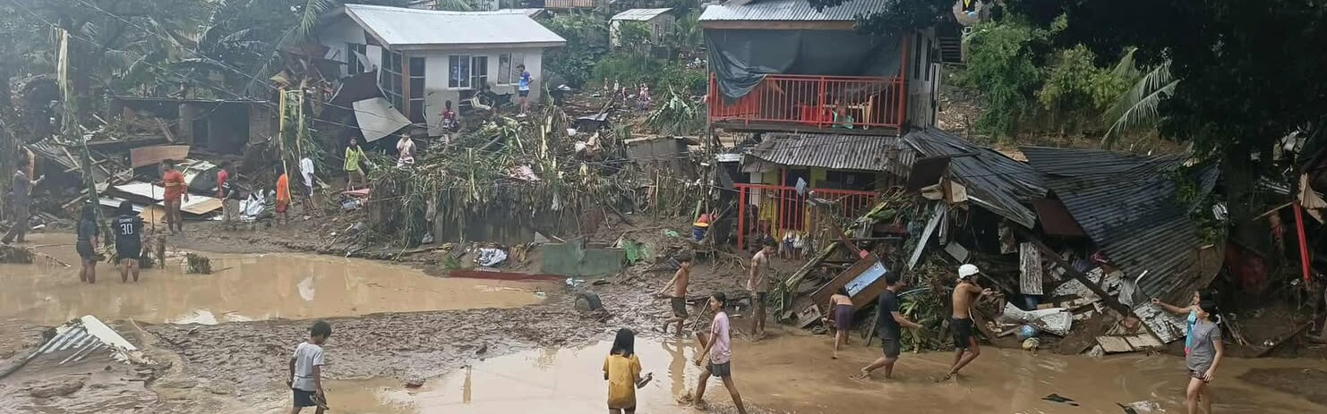 Schwere Verwüstungen und Überschwemmungen in den Philippinen nach dem Taifun