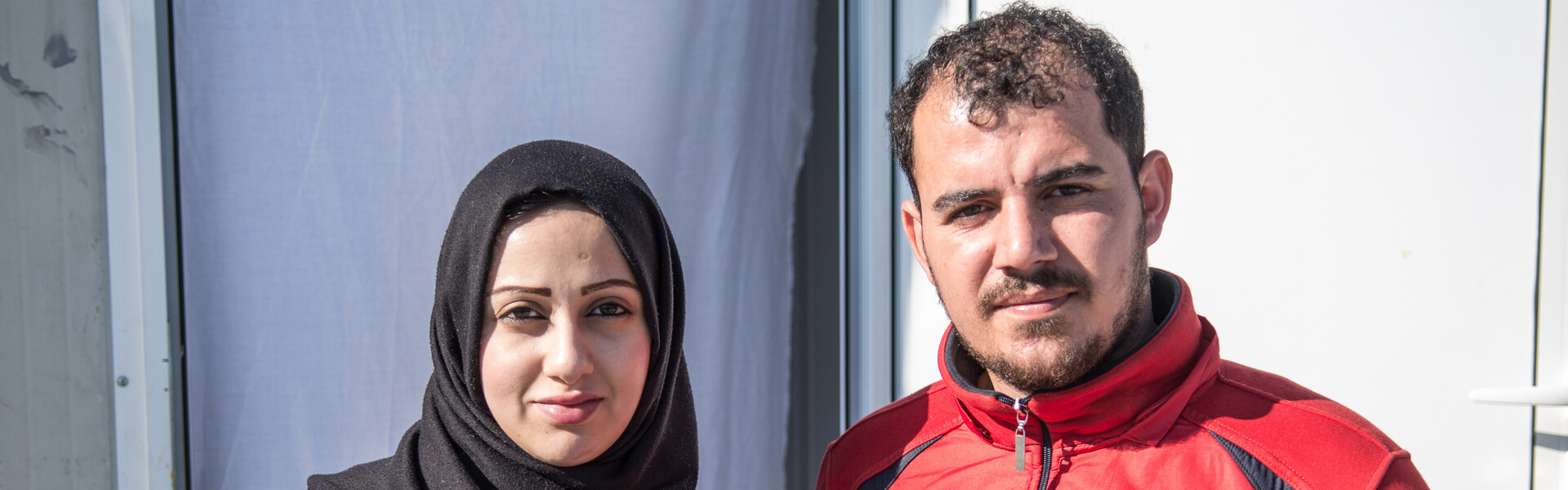 Die Flüchtlinge Marwa & Odey aus Syrien