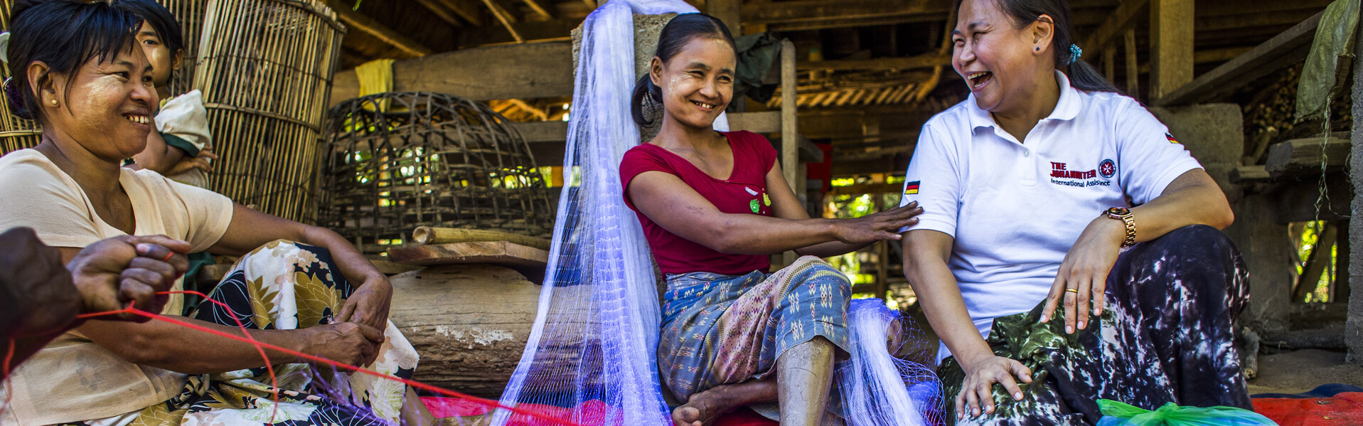 Ein Projekt der Johanniter in Myanmar hilft Betroffenen von Landminen