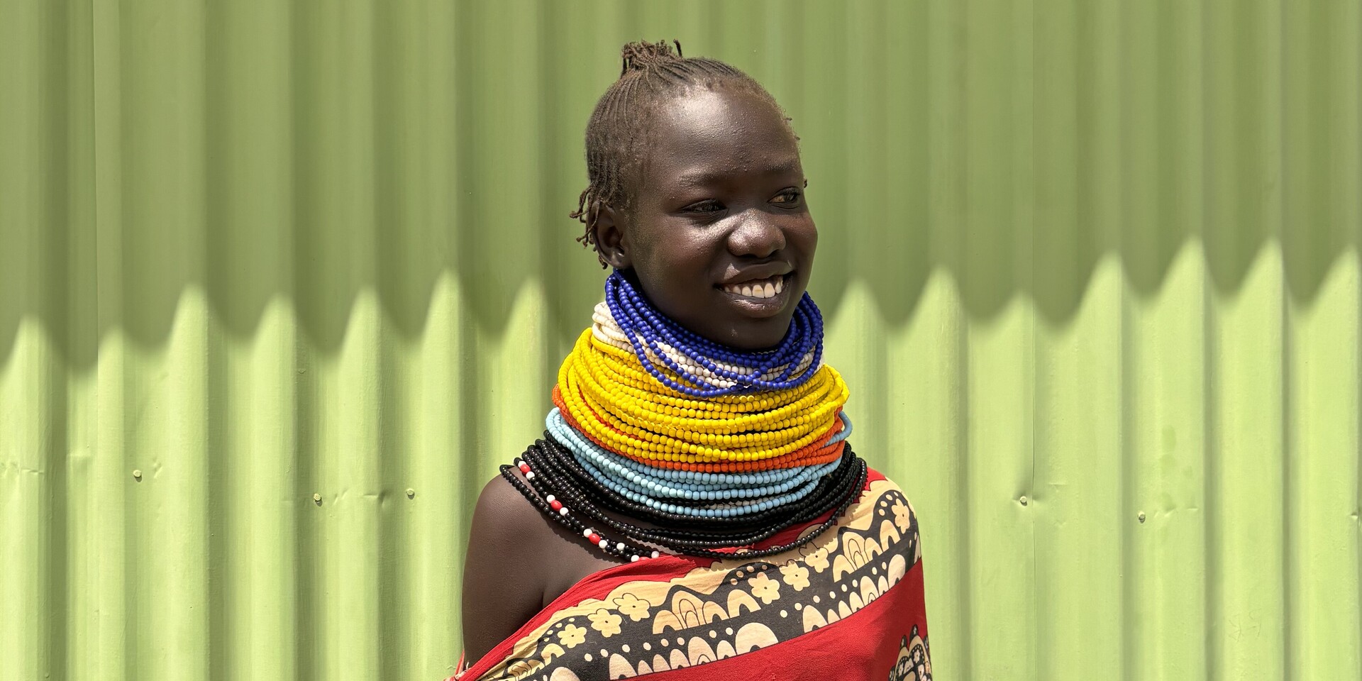 Sarah ist Teil eines Hilfsprojekts der Johanniter in Kenia