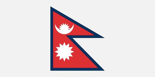 Flagge Nepal