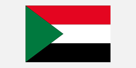 Flagge Sudan