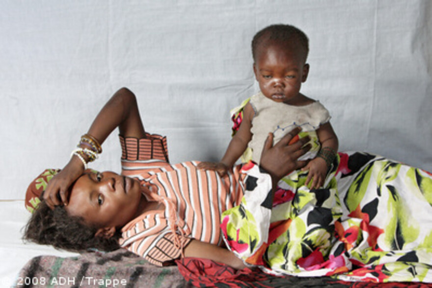Kongo: Mutter mit Baby