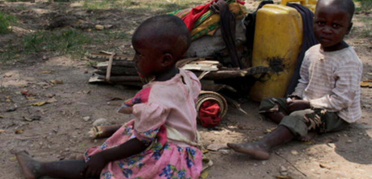 Kongo: 2 kleine Kinder