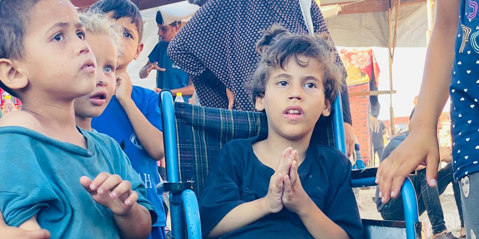 Lara, ein Mädchen aus dem Gazastreifen 