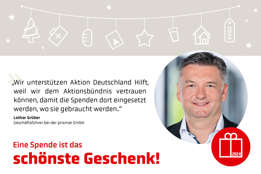 Lothar Grüber, Geschäftsführer der prismat GmbH Lothar Grüber, Geschäftsführer der prismat GmbH