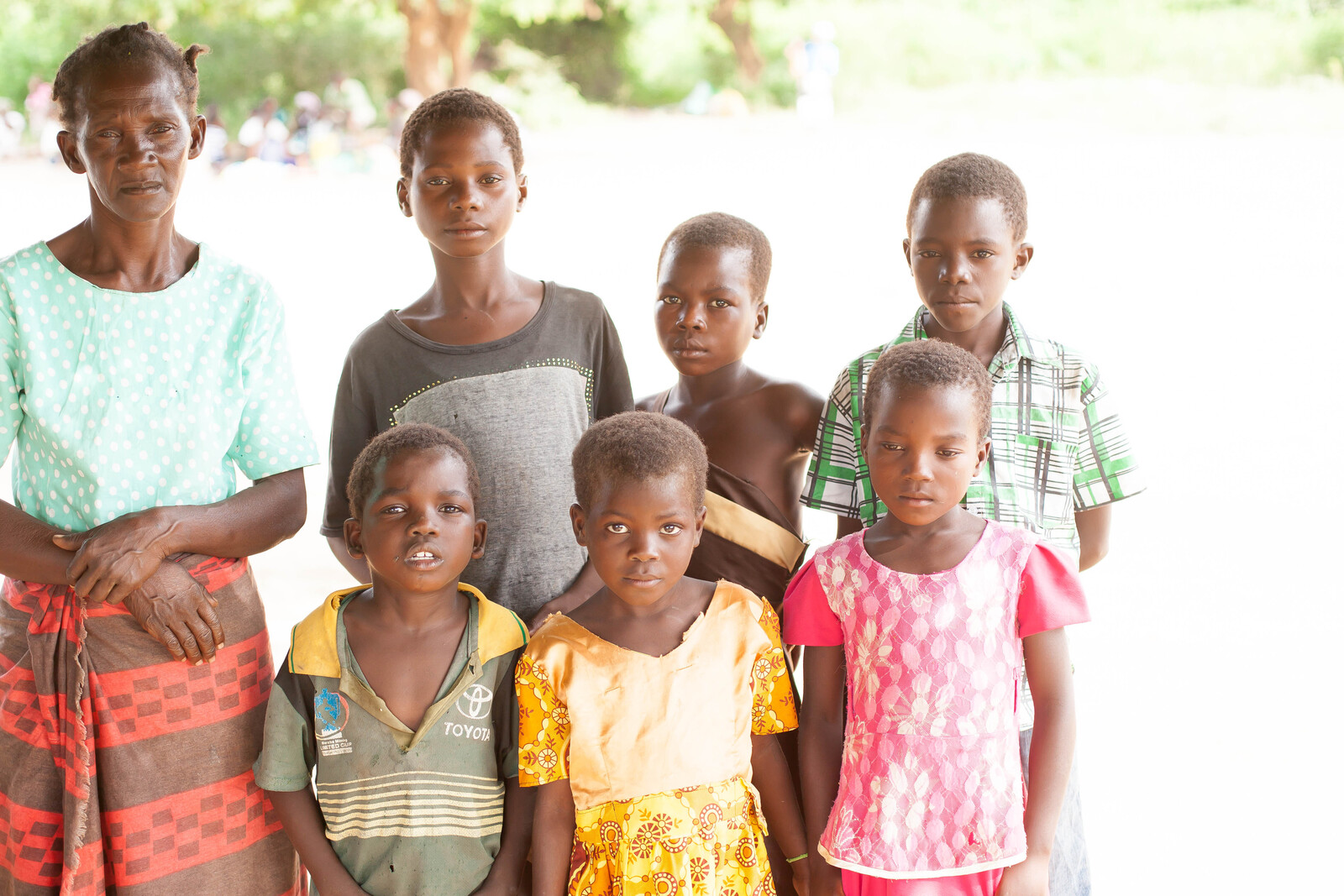 Dolesi Mlongoti aus Malawi mit ihren Kindern