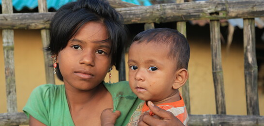 Kinder aus Myanmar und Bangladesch.