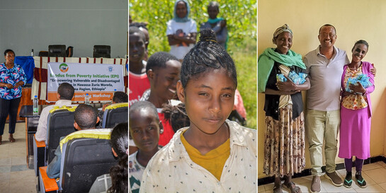 Eindrücke aus dem Empowerment Projekt für Mütter in Äthiopien, das von LandsAid und der Exodus from Poverty Initiative ins Leben gerufen wurde