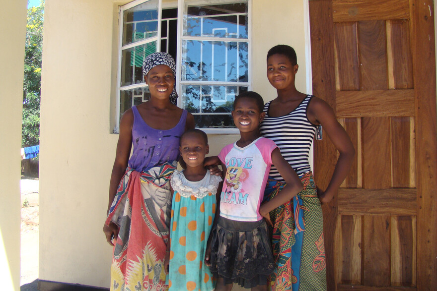 Die Familie von Lucy Juacki in Malawi