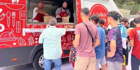 Hilfe durch Malteser International für Menschen im Libanon