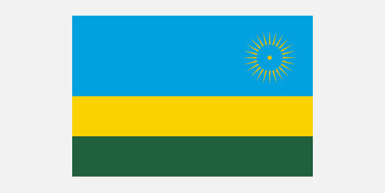 Flagge Ruanda