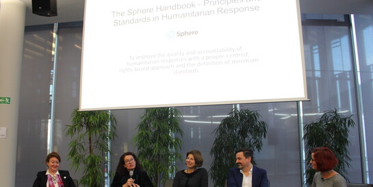 Sphere-Event im DHL Post Tower in Bonn