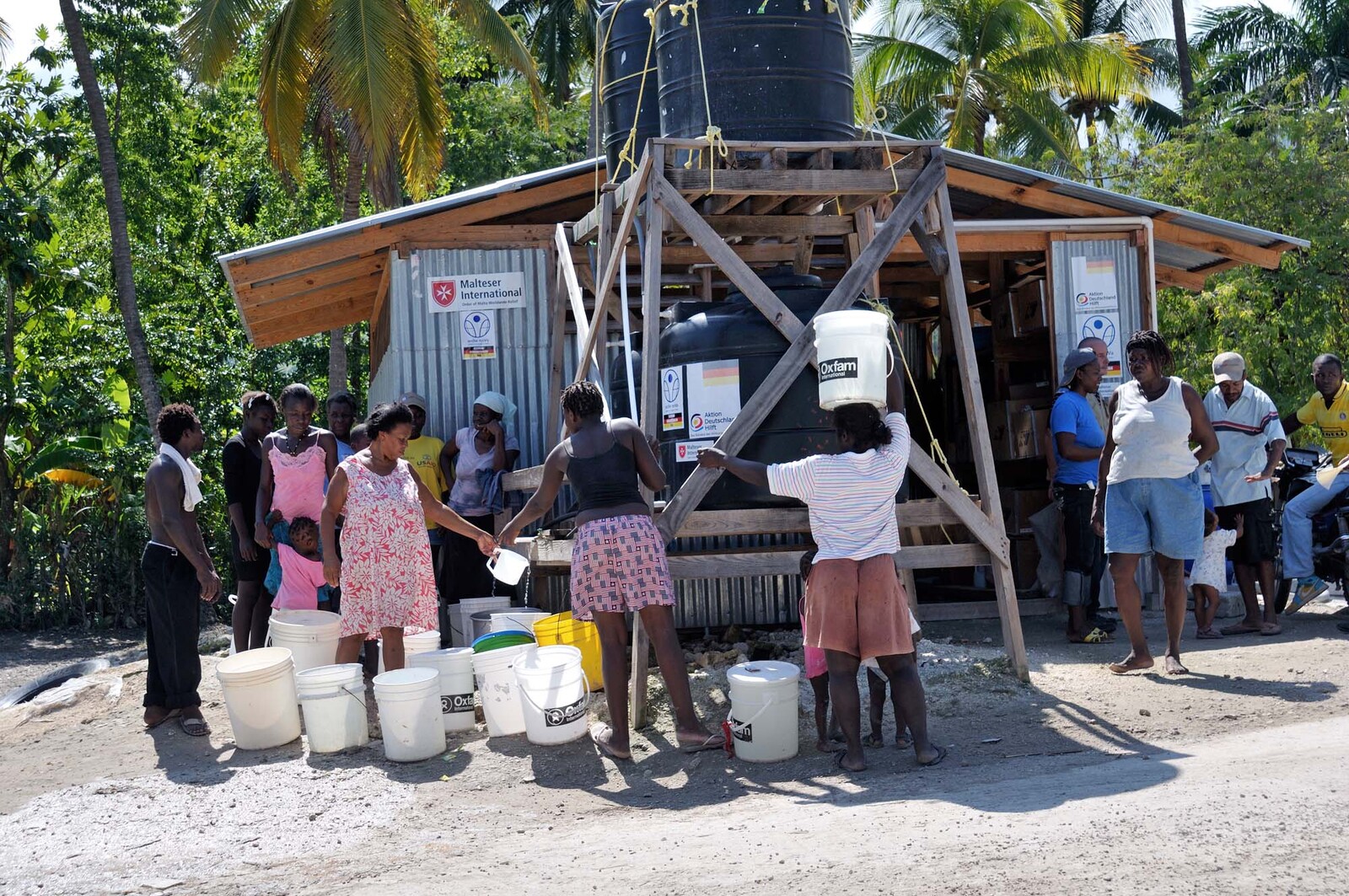 Wasserversorgung in Haiti