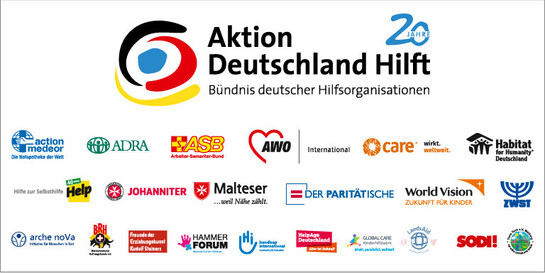 Aktion Deutschland Hilft und die zugehörigen Bündnisorganisationen
