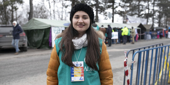 Maria ist eine von über 2.600 ehrenamtlichen Helferinnen und Helfern.