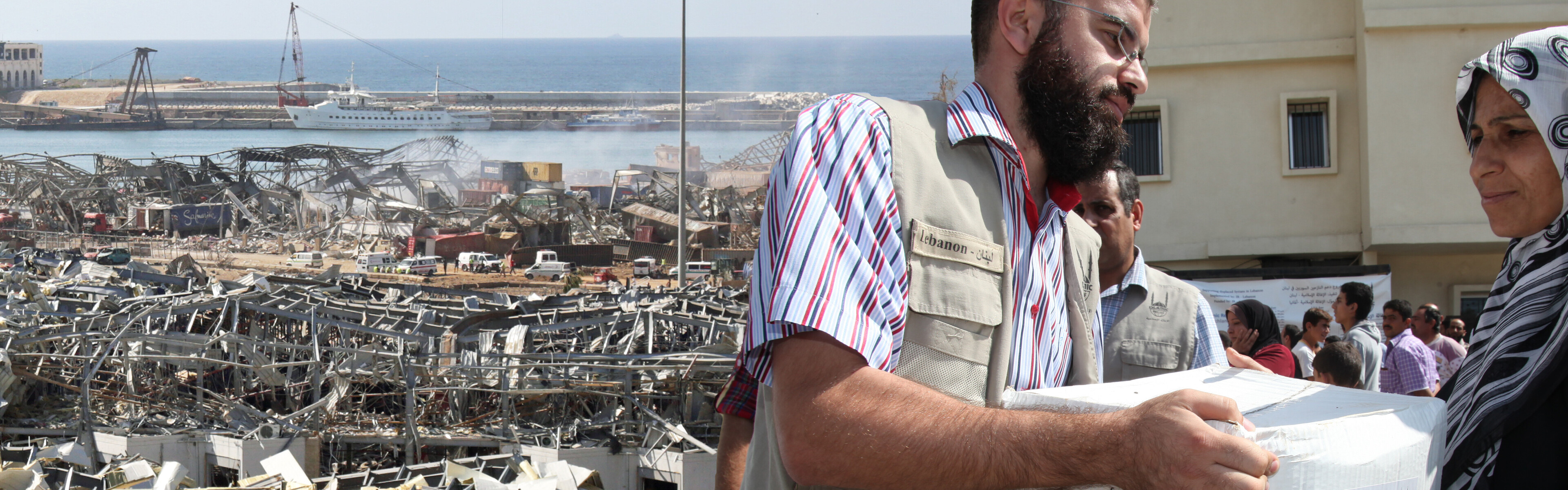 Explosion Beirut/Libanon: Unser Bündnis leistet Nothilfe