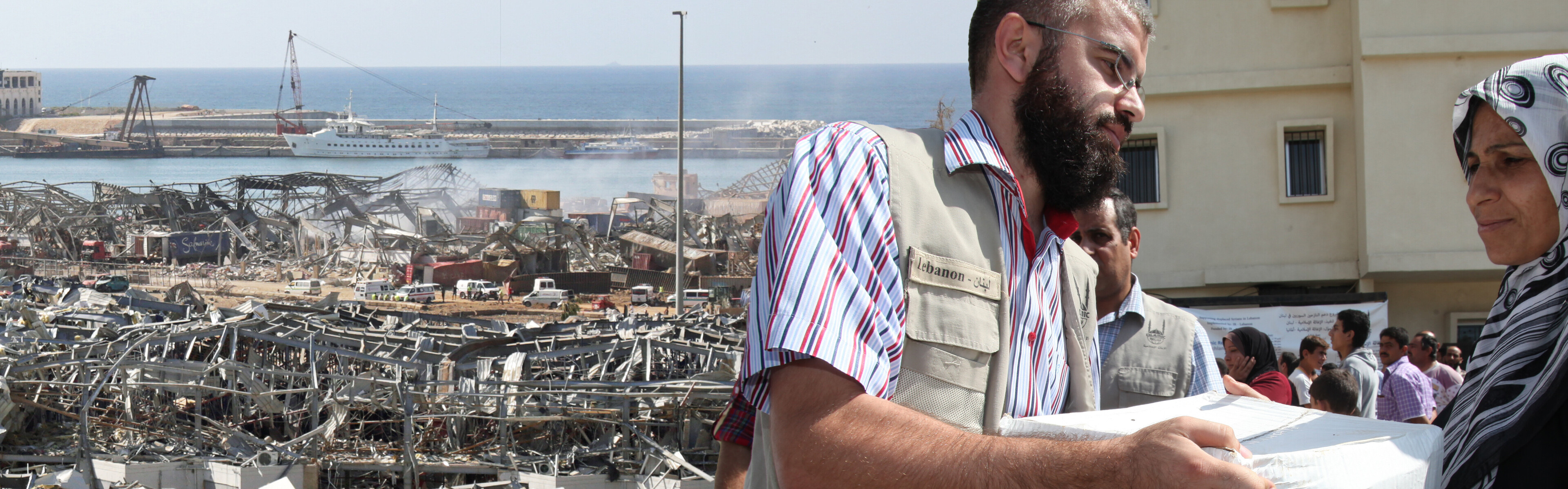 Explosion Beirut/Libanon: Unser Bündnis leistet Nothilfe