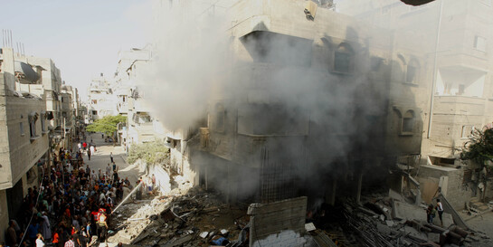 Gewalt und Bomen in Gaza (Archivbild)